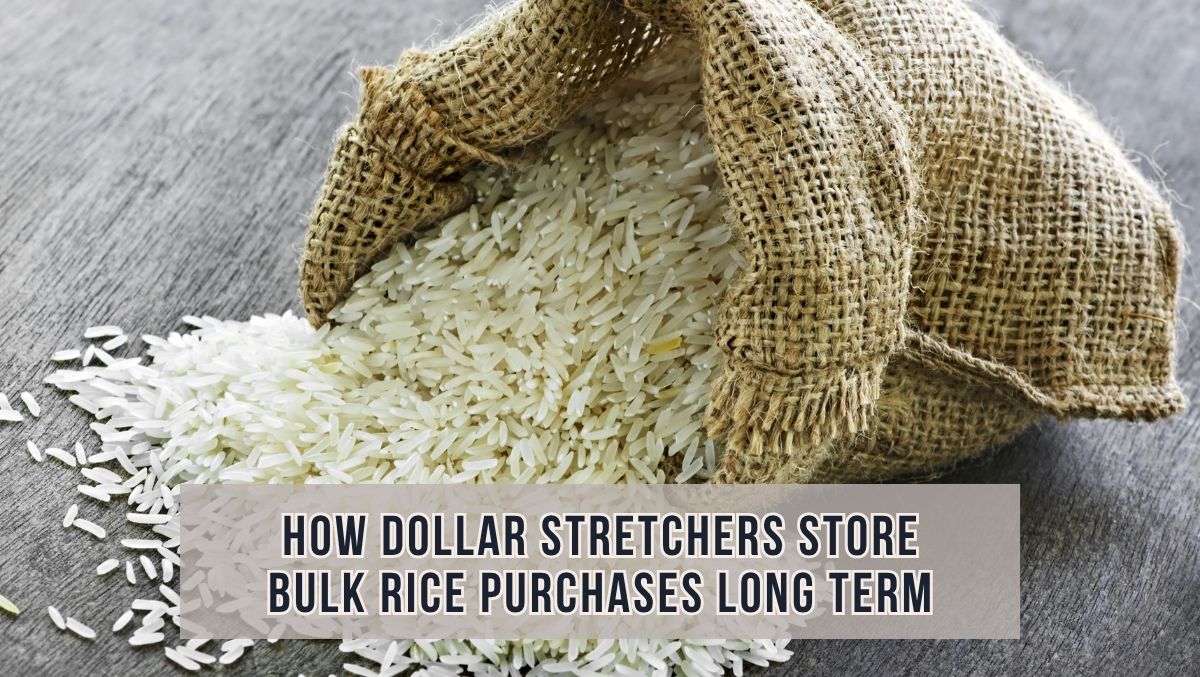 Bulk Rice Storage Tips