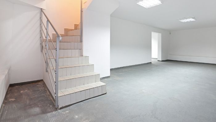 Cheap Concrete Basement Floor Solutions photo