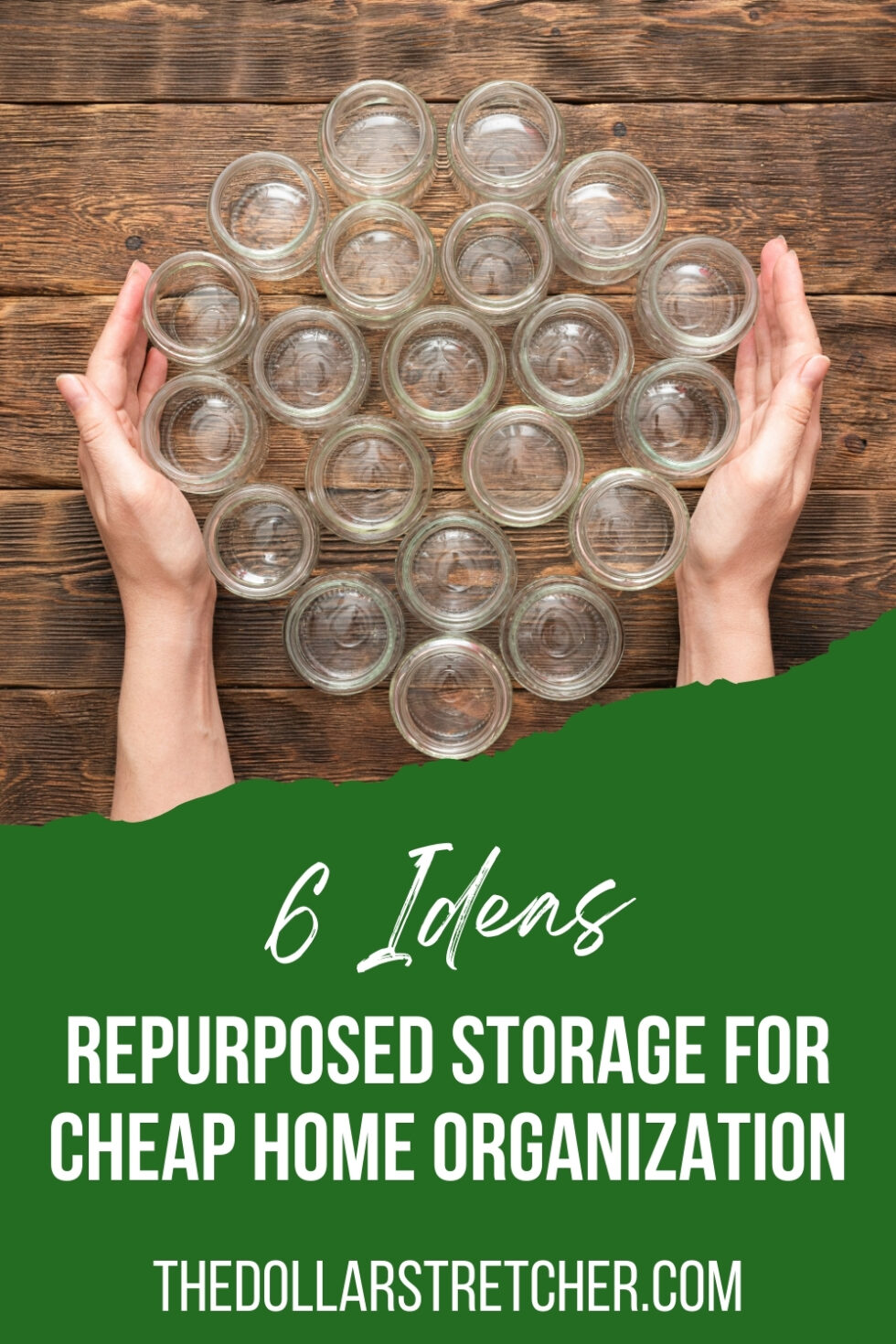 Cheap Home Organization: 6 Repurposed Storage Ideas - The Dollar Stretcher