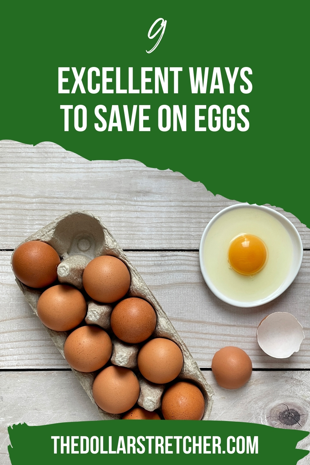 Ways To Save on Eggs PIN