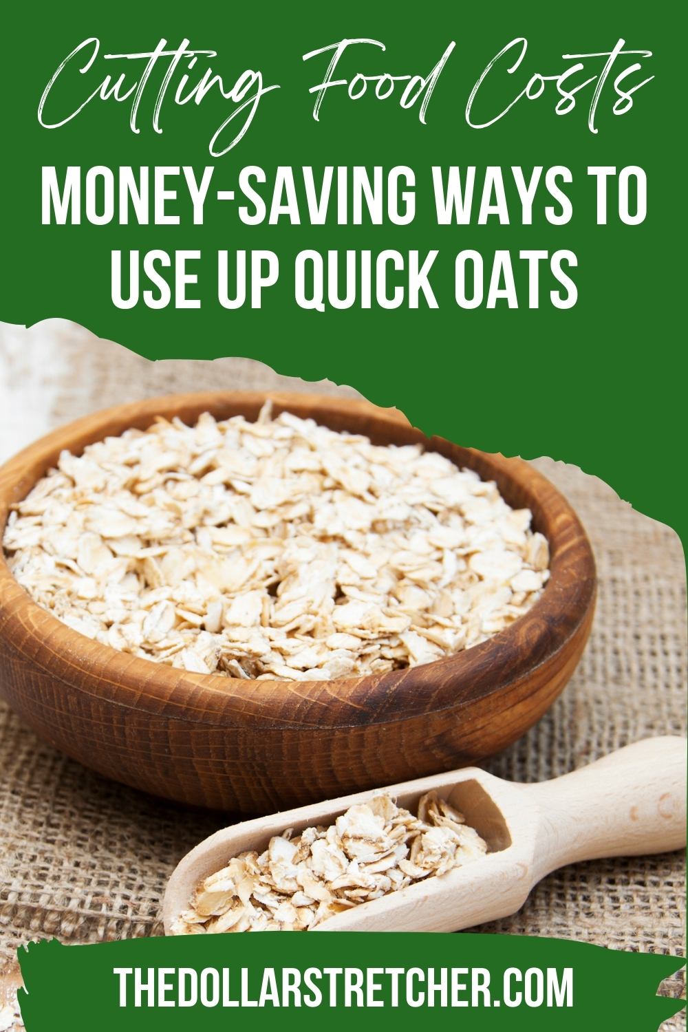 Money Saving Ways To Use Up Quick Oats PIN