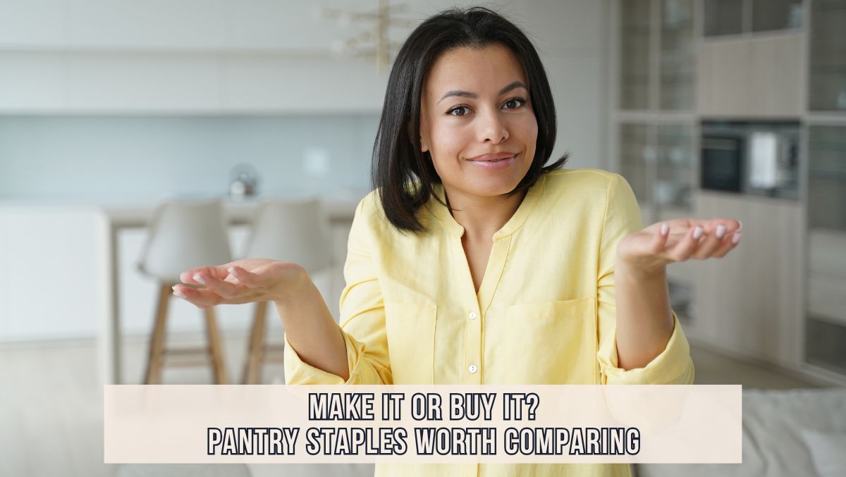 Make or Buy? Pantry Staples Worth Comparing